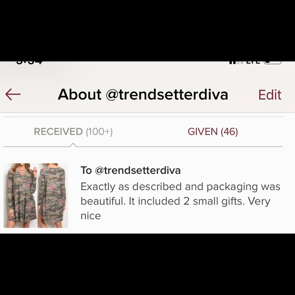 OLIVE FLORAL CAMO DRESS - Picture 5 of 5